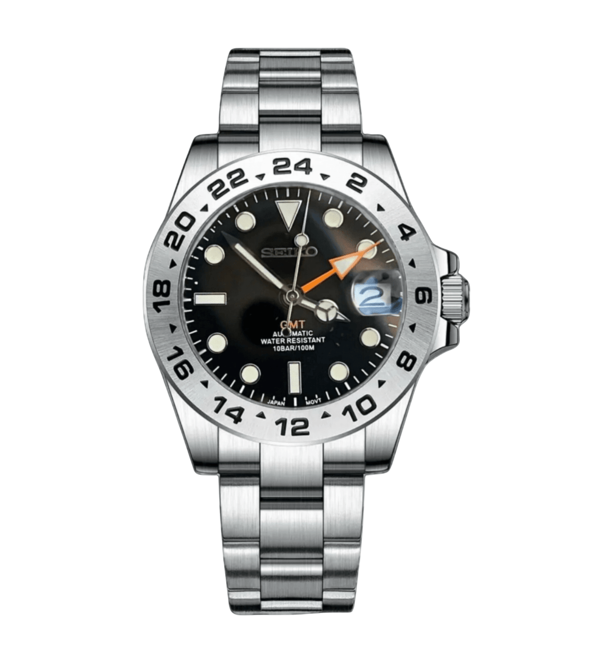 NeoLux GMT Explorer II Black