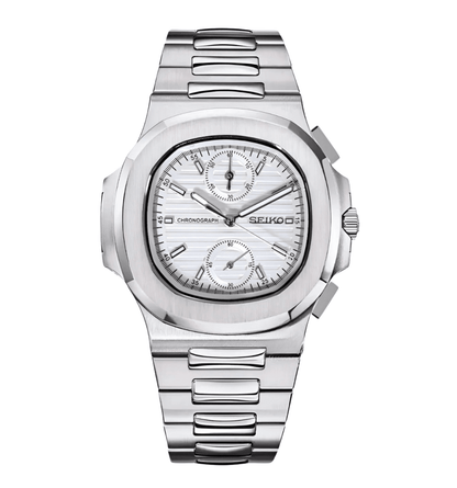 NeoLux Nautilus Chronograph White