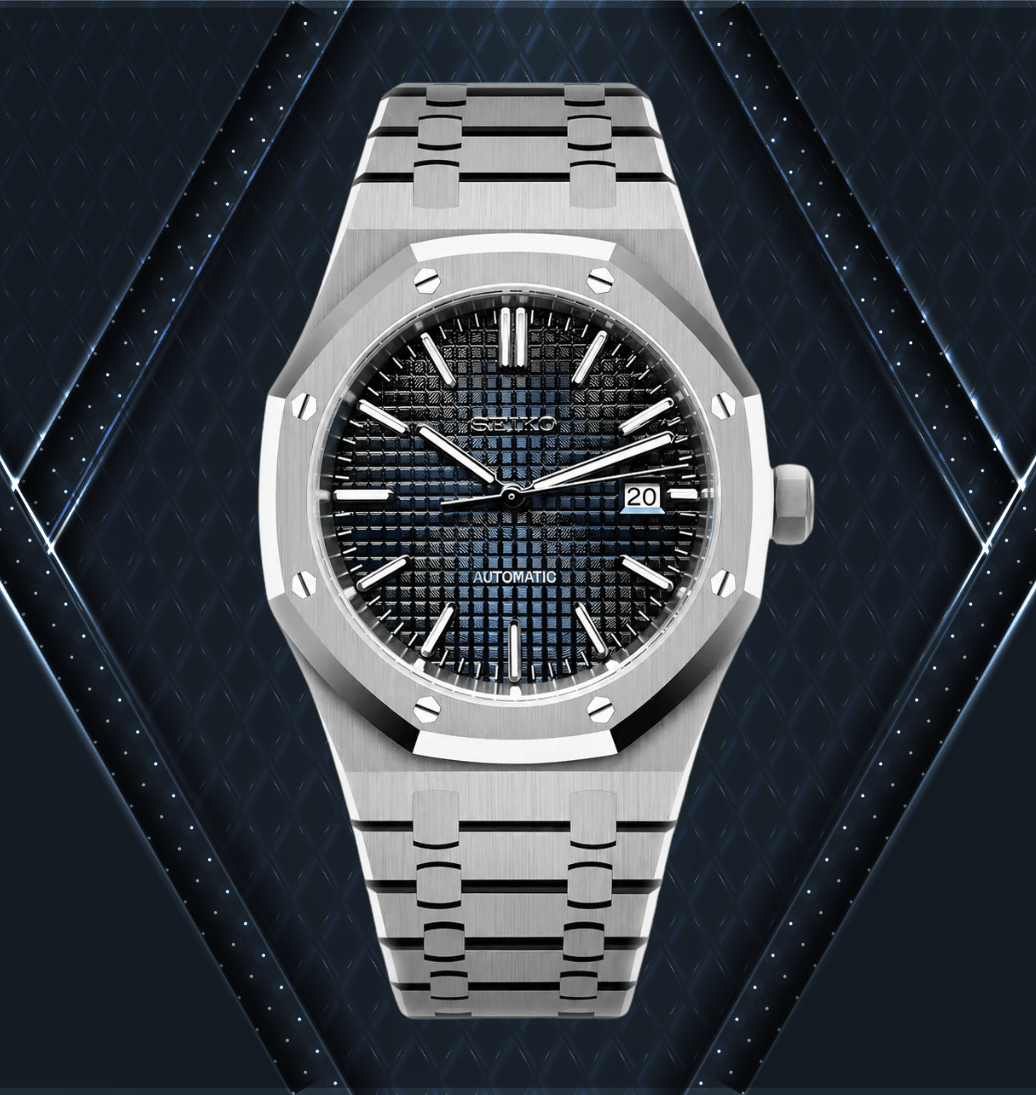 NeoLux Royal Oak Silver Classic Blue