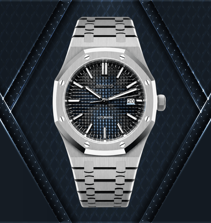 NeoLux Royal Oak Silver Classic Blue